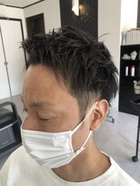 ヘアーブース ウイング(Hair-Booth Wing)&nbsp;黒髪刈り上げアップバング☆