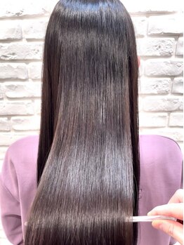 エマ 上板橋店(emma)の写真/《髪質改善が豊富》ハイダメージ、うねり、カラーの色持ちや艶、ハリコシ…髪質に合わせて"なりたい美髪に"