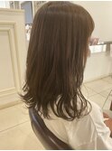 大人可愛い20代30代40代50代 愛されグレージュカラー
