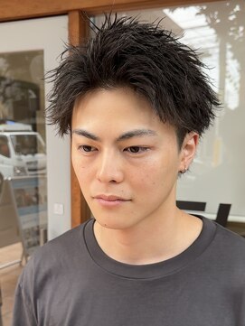 フレイバ 吉祥寺(FLAVA) スパイキーショート アップバング