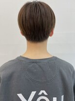 ハニーシブヤ(HONEY shibuya)&nbsp;ワックス無しナチュラルスリークマッシュショート韓国マッシュ２