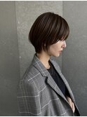 くびれショートカット/大人美人ショート