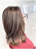 上品ハイライト/ベージュ/ミルクティー/アッシュブラウン