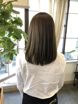 モワ 仙台(Mois) レイヤーカットフルバング髪質改善フルバングイメチェン仙台