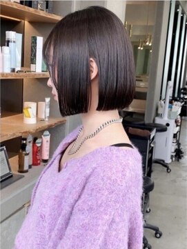 ロンドカスティーヨ 四日市(Lond castillo) 【futaba】切りっぱなしボブ/髪質改善/縮毛矯正