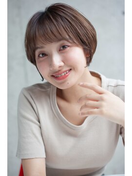 アッシュ 池袋店(Ash) 10代20代30代『骨格矯正ショートボブ』　＃池袋駅