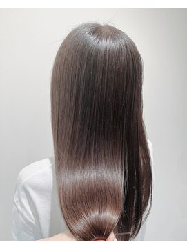 エーカラ(a_kara) 【a_kara/エーカラ】髪質改善ストレート+ショコラブラウン