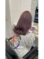 リアン バイ キートス(Lien by kiitos)&nbsp;ピンクグレージュ/ハイトーンカラー/ミルクティーベージュピンク