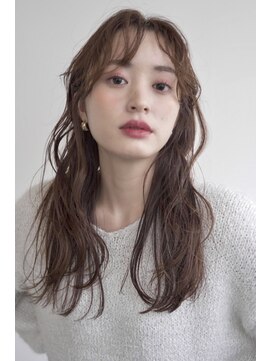 ビプリー(BEAPLY) 肌馴染みのいいオレンジブラウンに2wayバング