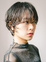 ベンジー 中目黒店(benji)&nbsp;ショートボブとワンカールパーマ