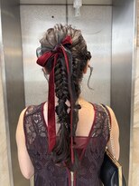 リリー(Lilley)&nbsp;【lilley 稲永麻衣】ヘアセット+ヘアアレンジ+ロング+韓国ヘア