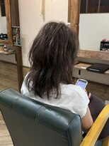 リノ 辻堂(lino) ナチュラルウェーブウルフスタイル