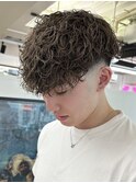 横浜スペインカールラルフカールシャドウパーマサーフカール30代