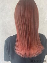 アーサス ヘアー デザイン 国立店(Ursus hair Design by HEADLIGHT) ローレイヤーロング×ピンクベージュカラー