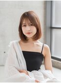 【大人フェミニンボブ】