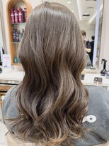 ピークアブー アヴェダ ギンザシックス(PEEK-A-BOO AVEDA GINZASIX) 透明感グレージュカラー ベージュカラー 髪質改善トリートメント