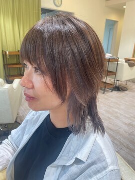 ルシードスタイル リム(LUCIDO STYLE Rim) シルバーアッシュのイヤリングカラー♪