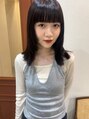 プフ 伏見(puf) 顔周りデザイン、暗髪でも透明感のあるカラーお任せください◎