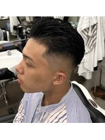 デン 仙台店(DEN)&nbsp;フェザーパーマ/スパイキーショート[榴岡/メンズ/理容室]