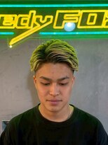 グリーディーフォックス 代々木(Greedy FOX)&nbsp;波巻き/ハイライト/マッシュパーマ/ウルフ[シェービング]