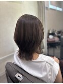 大人可愛いミディアムレイヤー