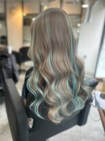 ラフ(LAFF) ブリーチ/ダブルカラー/エクステ/縮毛矯正/インナーカラー