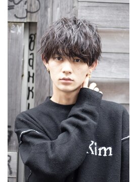 ヴェイン 渋谷(vain) ツーブロスパイラルメンズパーマ渋谷メンズ美容室k