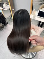 ロンドメリア 天神大名店(Lond Melia)&nbsp;着物ヘア/大人ガーリー/ダークアッシュ/似合わせカット