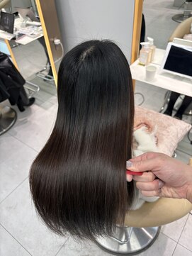 ロンドメリア 天神大名店(Lond Melia) 着物ヘア/大人ガーリー/ダークアッシュ/似合わせカット