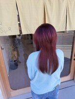 シスイ(sisui)&nbsp;ワインレッド/ロングレイヤー