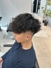 《学生限定》垢抜けパーマ+イケ眉毛セット