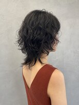 吉 船橋(kici)&nbsp;艶黒髪ショートウルフ/ニュアンスパーマ/マッシュウルフ/船橋