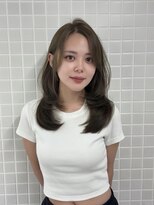 アンジェリカラボ(ANGELICA LABO) mint beige × Layer