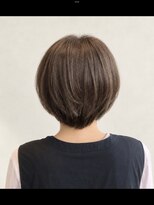 ケーズヘアー 津田沼SHORE店(K's Hair)&nbsp;丸みショートボブ/似合わせカット/暗髪/30代40代50代