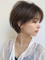アンサ 小倉店(ANSA)&nbsp;大人可愛い30代40代50代小顔◎大人ショートボブ/小顔ショート