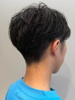 オレンジペコ(orange peco) メンズパーマ ニュアンスパーマ ビジネスヘア 黒髪 20代