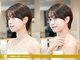 ジーナ 浦和(Zina)の写真/[#Aujua公式］【似合わせカット+アイロン仕上げレクチャー￥4900】今季の抜け感ショート[浦和]