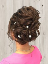 ハナココ 水戸店(hana Coco) 人気のブライダルヘアー 結婚式 花嫁 二次会 撮影 ドレス 水戸