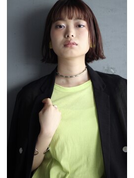 パム 恵比寿(PAM.) 【PAM./HANA】バームひとつでつくるタイトなミニボブ。