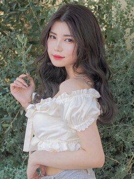 プレスドットサロン 表参道 青山(Press. Salon) オルチャンツヤ感ロングほつれウェーブ［青山/表参道/表参道駅］