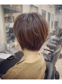 艶髪ショート