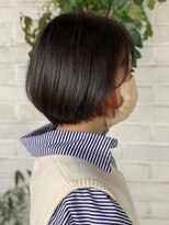 モク ヘアーサロン(moku hair salon)&nbsp;インナーカラーショートボブ