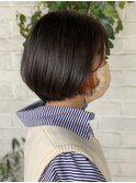 インナーカラーショートボブ