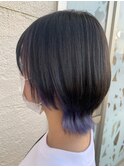 ウルフ×インナーカラー