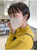 ワイドバング、耳掛けショート、マッシュショート