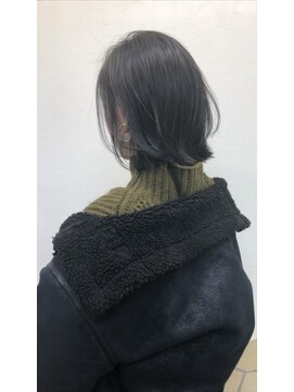 ナナナ パレナ 大津膳所店(nanana parena) 切りっぱなし☆ミディアムボブ♪外巻きワンカール★