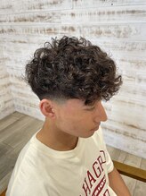 アンソレイユ ヘアー ガーデン(ensoleille hair garden) スペインカール