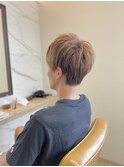 ツーブロック×ネープレスショート*