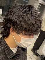 フィフスワン(fifth one) 波巻きスパイラルパーマウルフカットツイストパーマメンズパーマ