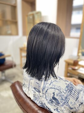 サロン(SALON) ブルーベージュ　冬カラー